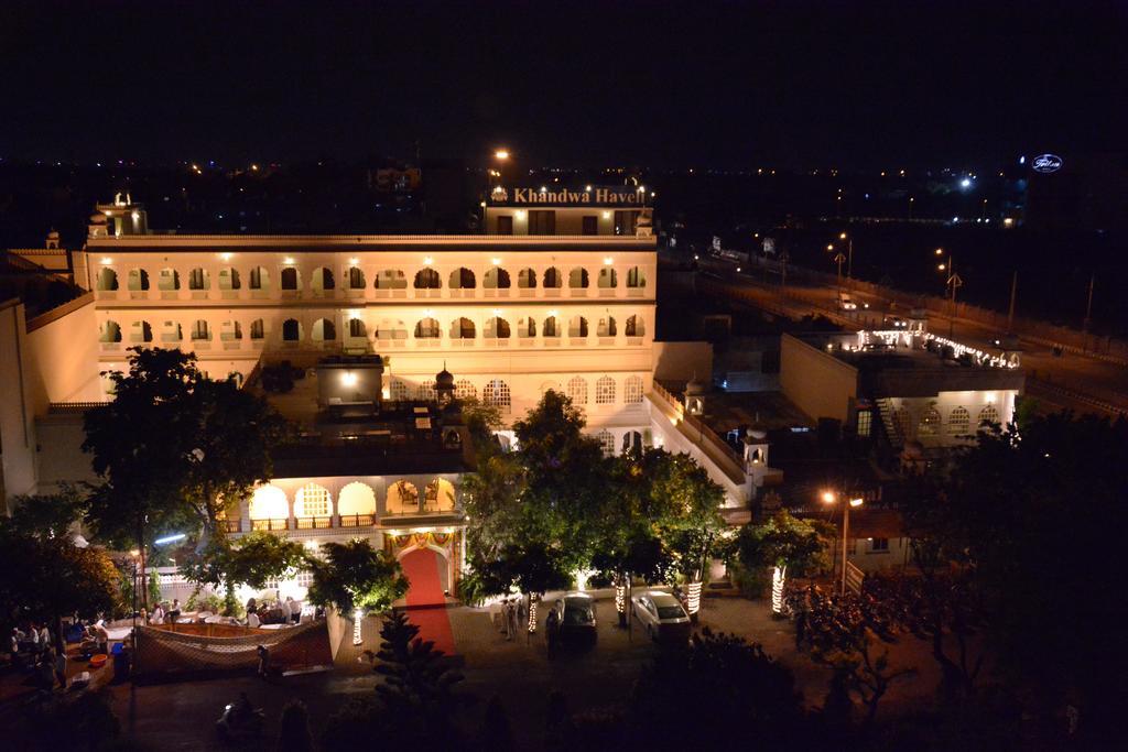 Heritage Khandwa Haveli Hotel Джайпур Екстериор снимка