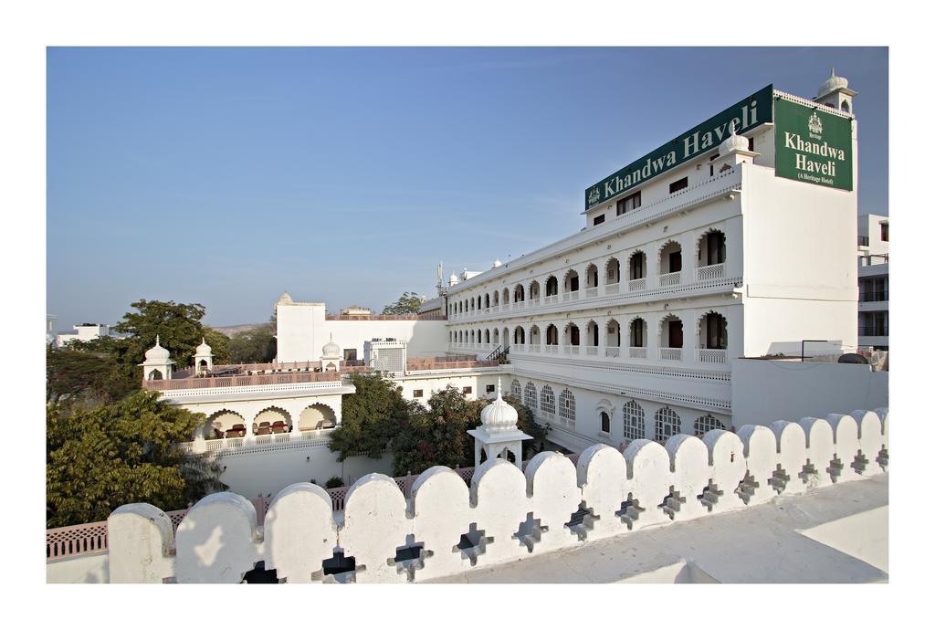 Heritage Khandwa Haveli Hotel Джайпур Екстериор снимка