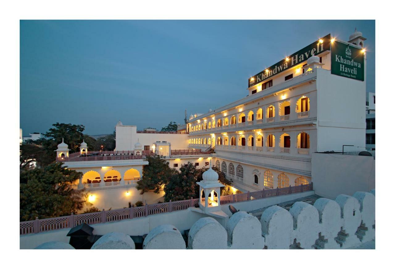 Heritage Khandwa Haveli Hotel Джайпур Екстериор снимка