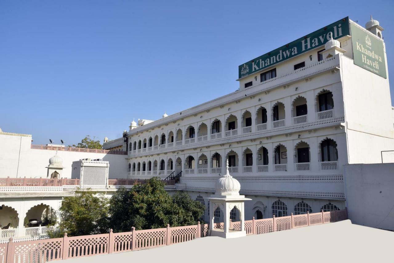 Heritage Khandwa Haveli Hotel Джайпур Екстериор снимка